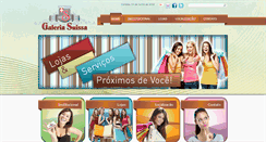 Desktop Screenshot of galeriasuissa.com.br