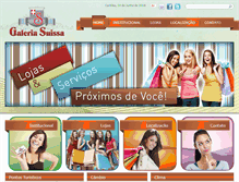 Tablet Screenshot of galeriasuissa.com.br
